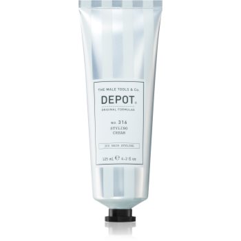 DEPOT 300 HAIR STYLING NO. 316 STYLING CREAM cremă de coafat pentru fermitate medie și reflexe naturale - imagine 2